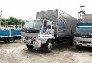 Báo giá xe tải Jac 9t1 thùng kín, cam kết giá tốt toàn miền Nam, có sẵn xe giao