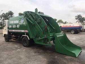 Thanh lý xe Ép rác 9 khối HINO FC - Mới - Vay 80%