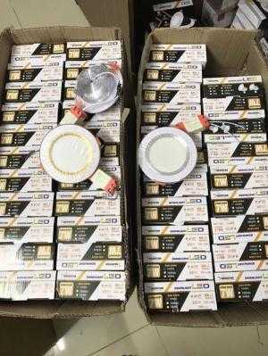 Đèn led âm trần 3 chế độ 7w-55k, hàng chất lượng, giá rẻ