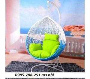 Xích đu mây nhựa sản xuất tại xưỡng giá rẻ nhất