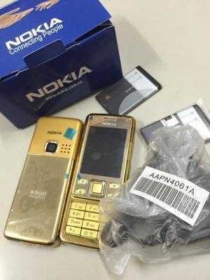 Điện thoại Nokia 6300 màu vàng main zin kèm phụ kiện