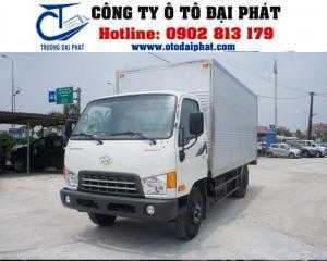Xe tải Hyundai HD700 Đồng Vàng thùng kín,hỗ trợ vay vốn mua xe trả góp 80%