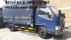 Xe tải iz49 thùng mui bạt Euro 4