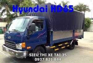 Hàng hiếm Hyundai HD65 tải 2,5 tấn - Hàng có sẵn Hồ Chí Minh - Tặng ĐỊNH VỊ - MÁY LẠNH - PHỤ KIỆN