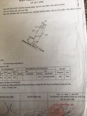 Bán đát đường khánh bình 38