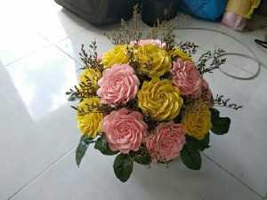 Hoa giấy handmade