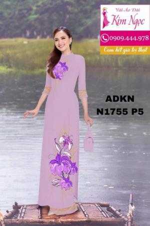 Vải áo dài in 3D ADKN N1755