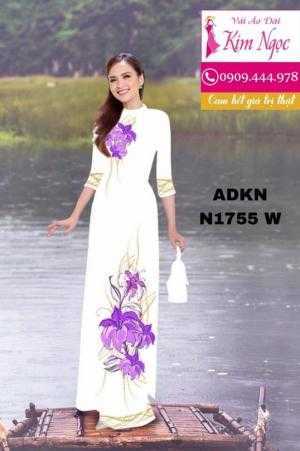 Vải áo dài in 3D ADKN N1755