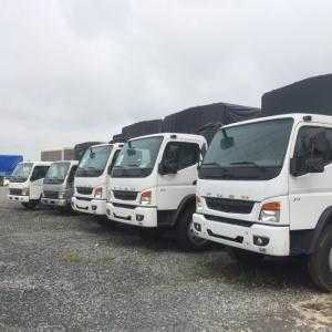 Xe Tải Mitsubishi Fuso + Thùng Mui Bạt (Tiêu Chuẩn 6M6) Đóng Sẵn Nhận Xe Ngay