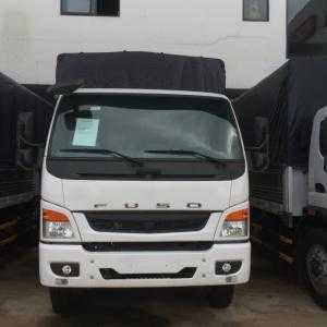 Xe Tải Mitsubishi Fuso + Thùng Mui Bạt (Tiêu Chuẩn 6M6) Đóng Sẵn Nhận Xe Ngay