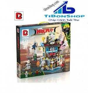 Ninjago Movie- 713 khối Lắp ráp mô hình tòa tháp đa tầng
