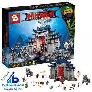 Ninjago Movie Lắp ráp mô hình cuộc chiến bảo bệ tường thành vĩ đại