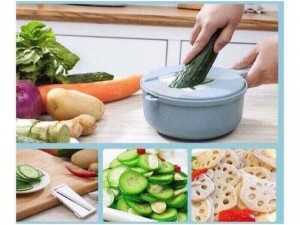 Dụng Cụ Cắt Rau Củ Quả 4in1 Lúa Mạch
