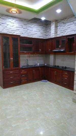Bán nhà mới đẹp hxh đường Hòa Bình, 5.2x14m, dtxd: 47.6 m2, dts: 198.8 m2, 2 lầu+st, 4pn