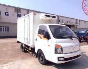 Bán Hyundai Porter New 150 đời 2018 đông lạnh, màu trắng, màu xanh lam