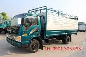 Xe tải chiến thắng 3.5 tấn. Bán xe tải chiến thắng 3.5 tấn thùng mui bạt dài 5m1 .