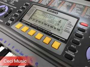 Organ Casio CT601 tập show có BEND