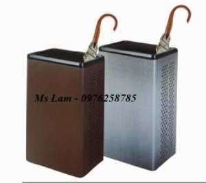 Kệ để dù, kệ dù inox vàng, thùng dù, thùng để dù nâu, thùng để dù vàng,…