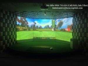 Phòng tập golf 3D 3 màm hình