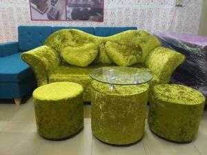 sofa bộ xanh rêu
