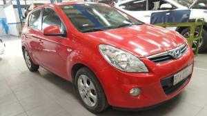 Bán Hyundai i20 1.4AT màu đỏ tươi xinh số tự động nhập Hàn Quốc 2010 biển Sài Gòn chạy đúng 82000km
