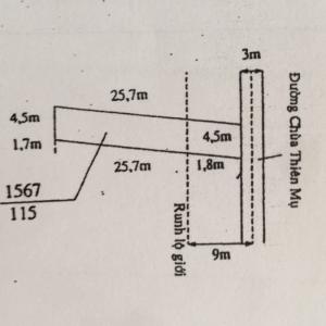 Cần bán 115m2 đất thổ cư mặt tiền đường hẻm xe hơi ở Cần giuộc, LA.