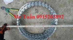 Dây thép gai hình dao dây 2,5 li