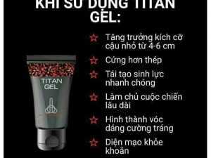 Gel Titan Cho Nam