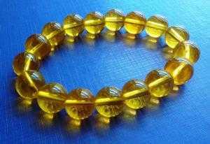 Vòng tay thạch anh, đá quý , Thạch anh đen, thạch anh tóc xanh