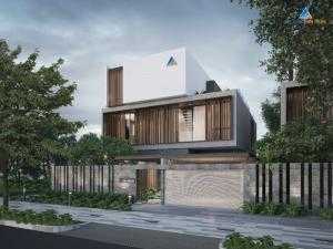 Villas mặt tiền sông, hướng Biển Tân Trà chỉ cách 300m, thích hợp nghĩ dưỡng cho thuê