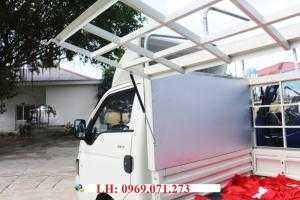 Xe tải Jac 990 kG – X99 – Thùng Bạt và được lắp ráp trên dây chuyền hiện đại nhất hiện nay, công nghệ Isuzu và Hyundai, đạt tiêu chuẩn khí thải Euro 4.
