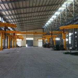 cổng trục xoay palang xích điện