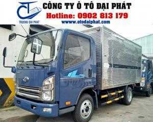 Xe tải teraco tera 240 thùng kín, hỗ trợ vay vốn mua xe trả góp 80%