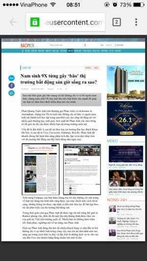 Zing.vn cũng là một trong số những trang web nổi tiếng tại Việt Nam