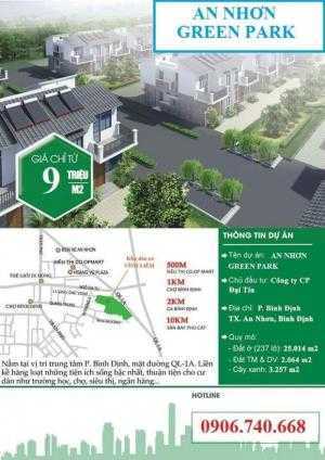 Bán đất nền dự án #AN_NHƠN_GREEN_PARK tại thị xã An Nhơn, Bình Định
