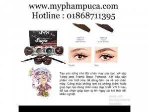 Bộ 2 Sp Gel Kẻ Mắt+ Kẻ Mày Nyx (Đen & Nâu )