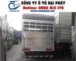 Xe tải jac 2.4 tấn mui bạt có kích thước thùng là 3720 x 1750 x 750/1770 mm dài thuận tiện cho việc chuyên chở nhiều loại hàng hóa khác nhau
