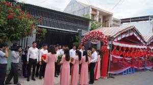 Cho thuê dụng cụ lễ khai trương tại phan rang