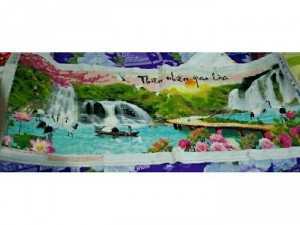 Tranh thêu chữ thập thành phẩm