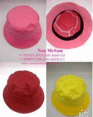 Sỉ 10 sản phẩm NÓN BUCKET TRƠN