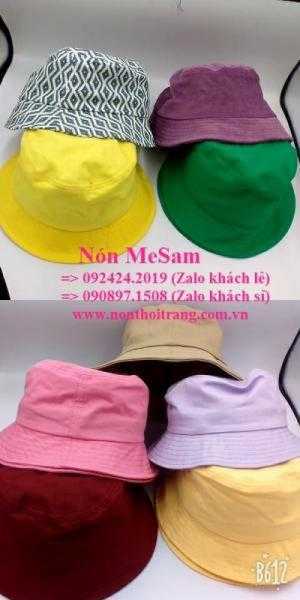 Sỉ 10 sản phẩm NÓN BUCKET TRƠN