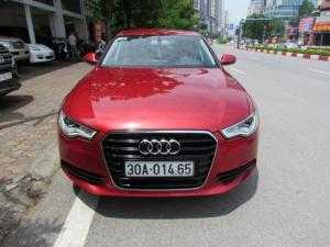 Audi A6 2013 màu đỏ nhập khẩu
