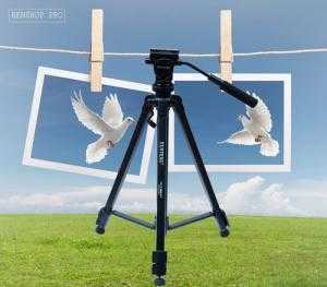Chân đế tripod cho máy ảnh, máy quay phim Yunteng VCT-860AV