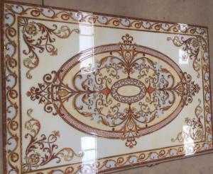 Thảm gạch tranh lát sàn khổ lớn