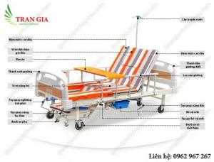 Giường bệnh nhân cho bệnh nhân bị tai biến