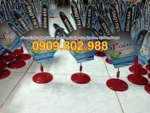 Wobbler để bàn đế nhựa