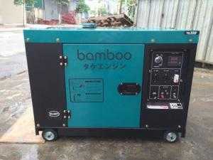 Giá Máy phát điện siêu chống ồn Bamboo 9800E-8kw chạy dầu tại Hà nội