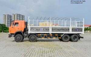Xe Kamaz 6540 (8x4) Tải Thùng Dài 8m9 Giá Rẻ Nhất Thị Trường