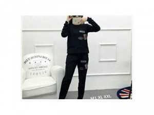 Set Bộ 3 Logo Thêu - Đen