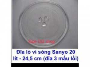 Đĩa thuỷ tinh lò vi sóng cao cấp chính hãng